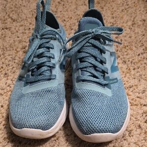 Blue Athletic Sneakers